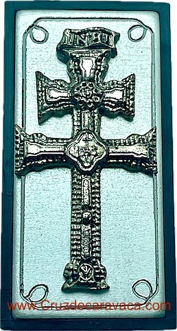 CARAVACA CROSS MAGNET FOR INTERIOR OF CAR OR HOUSE 