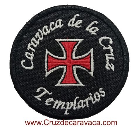 PARCHE O ESCUDO BORDADO DE TEMPLARIOS CARAVACA 